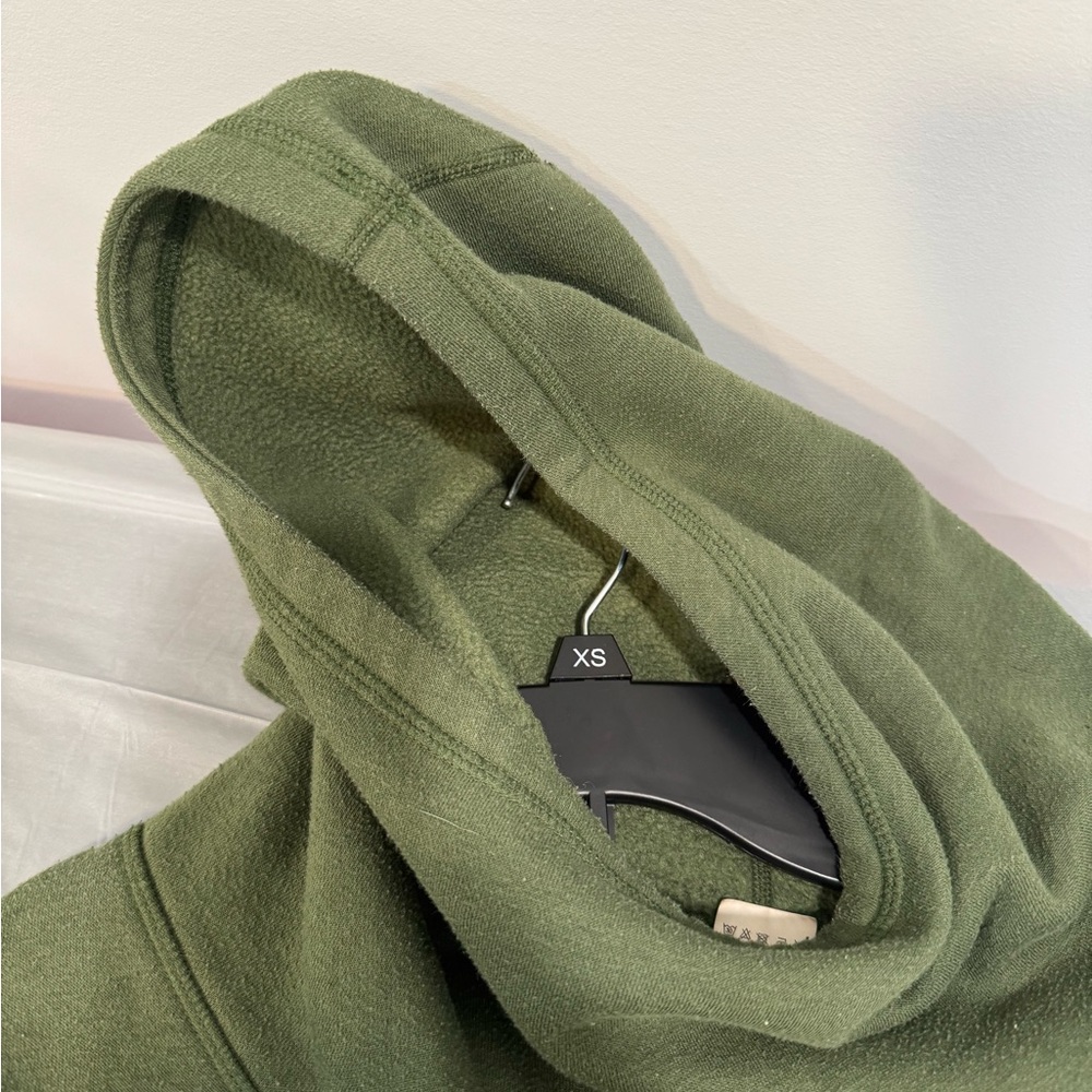 Olive Green Cowl Neck Women's Sweater XL - Picture 2 of 3